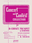 cover CONCERT AND CONTEST CORNET/BARITONE TC cover